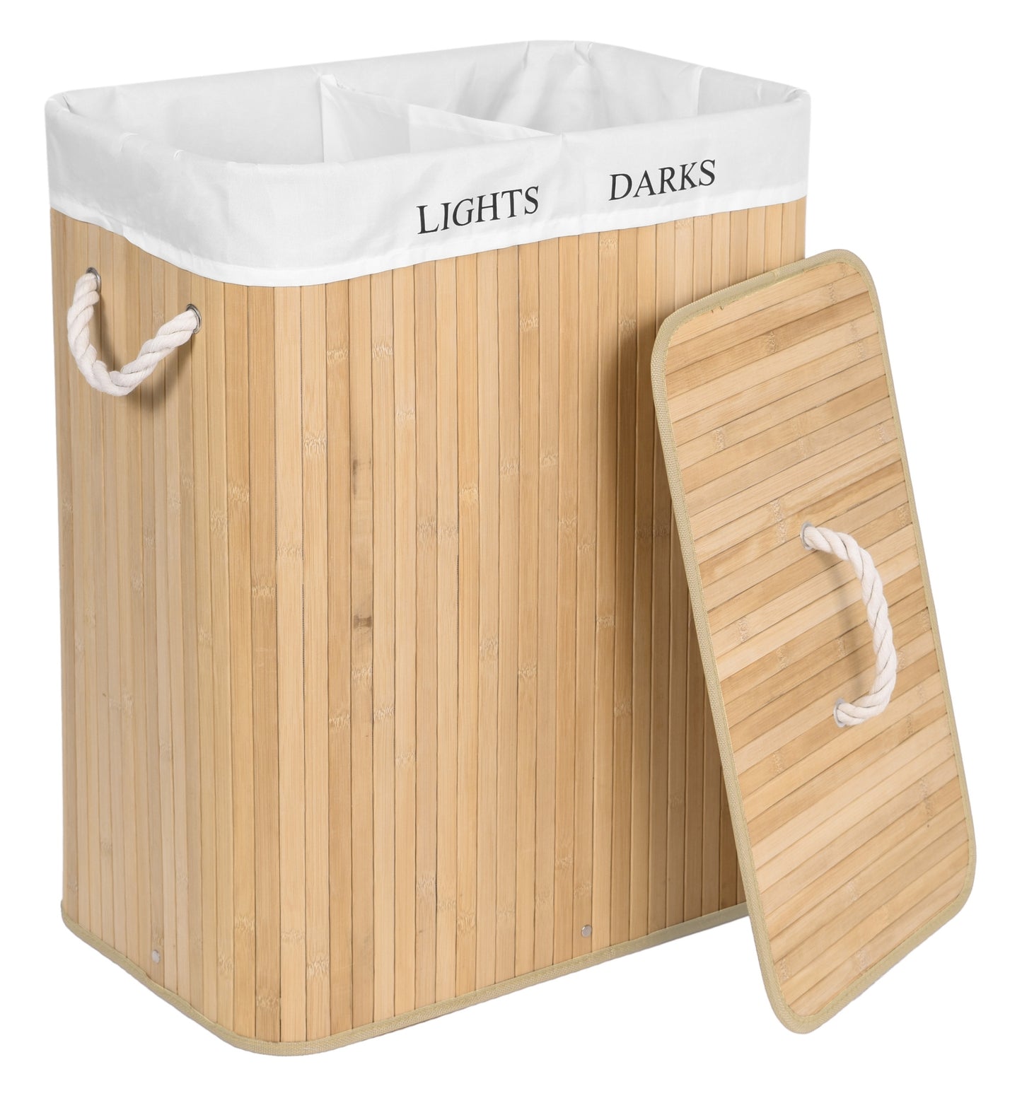 Zestaw Koszy z Naturalnego Bambusa – 3 rozmiary