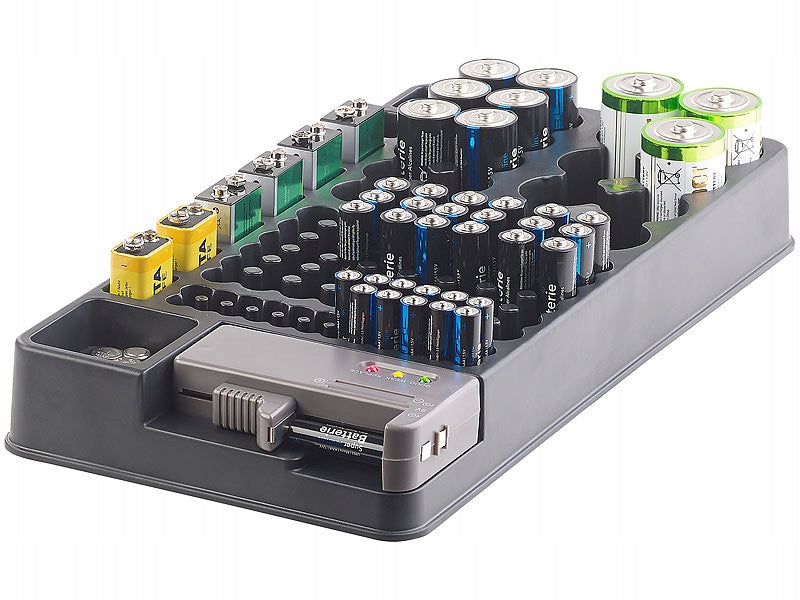 Organizer na Baterie AA/AAA z Testerem
