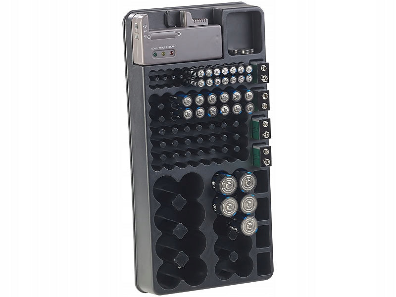 Organizer na Baterie AA/AAA z Testerem