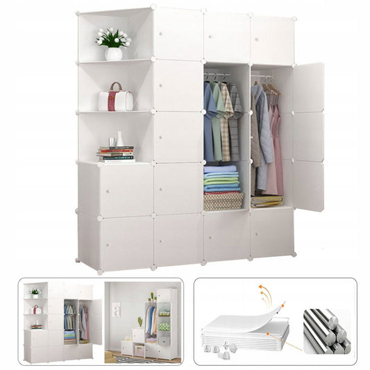Modularny Regał do Przechowywania Ubrań